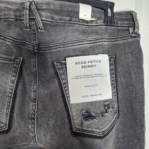 20 Plus | Good American | NWT | Good Skinny Petite Black Jeans | MSRP $139